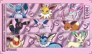 Thảm chơi Game bảng Pokemon Eevee _ XM11 Games Mousepad Play Mat của TCG CCG