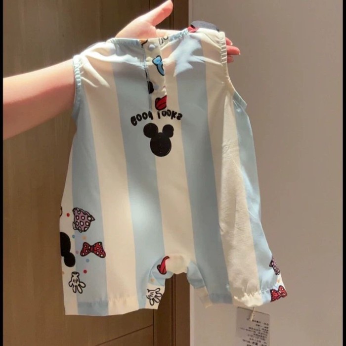 Baby Clothes, Summer Thin Onesies, Full Moon And Hundred Days Climbing Clothes, Sleeveless Ro