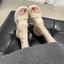 Sandals For Women Summer New Style Square Toe Thick Heel Open Toe Roman Shoes Fairy Style