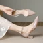 Mùa hè Pháp phong cách mới, giày cao gót đẹp cho nữ với váy, dép đế rỗng Baotou, giày gót dày