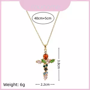 Chuỗi đồng trang sức nguyên tố thực phẩm với Cubic Zirconia cho phụ kiện văn phòng hợp thời trang
