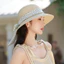 Mũ Rơm Thời Trang Mùa Hè Có Vành Lớn Và Chất Liệu Raffia Thoáng Khí Cho Nữ
