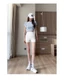 Quần an toàn lụa băng cho nữ mùa hè mỏng, chống lộ, quần legging mặc được, quần yoga shark ba