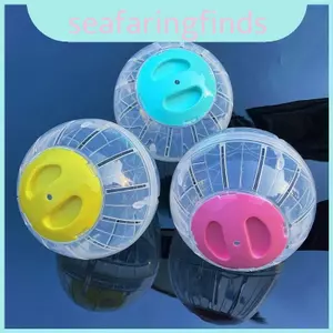 Bóng chạy bộ Hamster an toàn và vui nhộn với đồ chơi thể dục bằng nhựa trong suốt thông gió