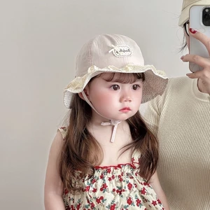 Mũ Cho Bé Mũ Xuân Thu Mũ Ngư Dân Trẻ Sơ Sinh Và Trẻ Nhỏ Phong Cách Hàn Quốc Ren Mũ Công Chúa Mũ