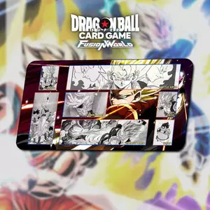 Playmat Gogeta Z TCG Dragon Ball Super Card Game: Fusion World Anime Game Magic Game Thảm Mousepad
