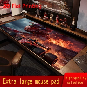 1 Miếng Lót Chuột Ô Tô Đua Xe Công Thức Đỏ, Thích Hợp Cho Chơi Game, Văn Phòng, Trang Trí Bàn Làm Việc, Phụ Kiện Máy Tính, Lý Tưởng Cho Những Người Hâm Mộ Đua Xe