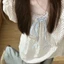 Áo sơ mi babydoll tay phồng kiểu Pháp dành cho nữ mùa hè Áo sơ mi chấm bi tay ngắn áo sơ mi dáng