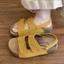 Giày Velcro Birkenstock cho nữ mùa hè đế dày tăng giày sandal đa năng thông thường dành cho nữ mặc