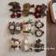 Hàn Quốc Phong Cách Rừng Handmade Vải Thỏ Hoa Anh Đào Kẹp Tóc Dễ Thương Cho Bé Gãy Tóc Nổ Kẹp Bên