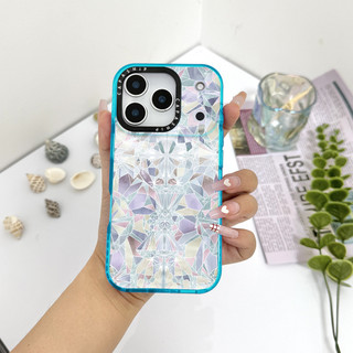 Ốp Màu Kết Cấu Đá Cẩm Thạch Pha Lê Tím Tương Thích Cho IPhone 11 12 13 14 15 16 17 Pro Max 12Mini Cover X XR XSMax Silicone Mềm Trong Suốt Cản SE 2022 6 7 8Plus Vỏ Chống Sốc