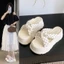 Dép đế dày đế dày cho nữ, áo khoác ngoài mùa hè kèm váy, sandal đi biển đi nghỉ mát 34