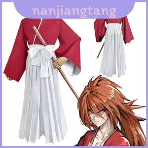 Áo Kimono Cosplay Himura Kenshin thời trang dành cho các bữa tiệc và lễ hội