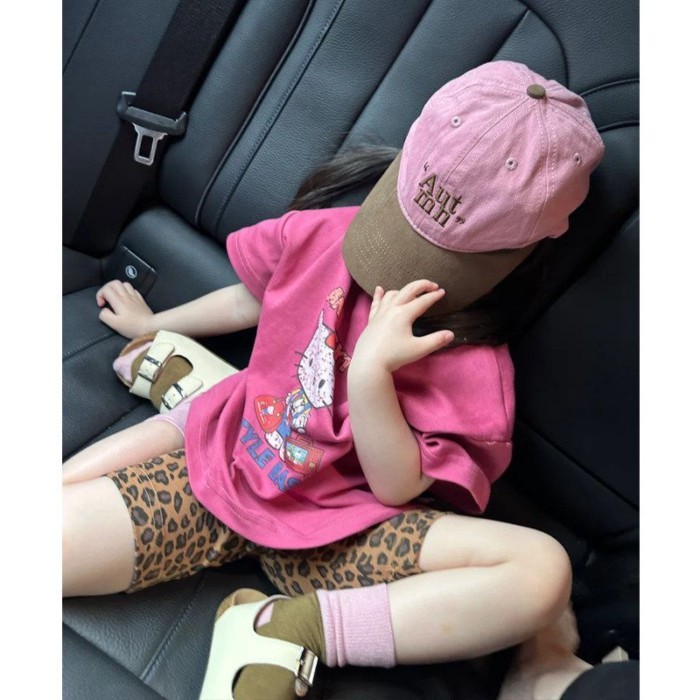 Japanese And Korean Children's Clothing Girls Pure Cotton Short-sleeved T-shirt Summer New Ch