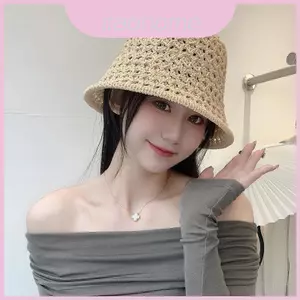 Mũ chống nắng ống hút nữ Mũ mềm thoáng khí cho chuyến đi chơi đi biển và mùa hè