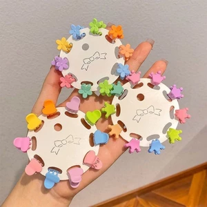 Trẻ Em Mini Nhỏ Tóc Tóc Hiện Vật Nổ Bên Bé Gái Hoa Bé Kẹp Mũ Đội Đầu Kẹp