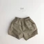 Quần short cotton và lanh mỏng dành cho trẻ em mùa hè phong cách Nhật Bản và Hàn Quốc dành ch