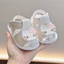 đôi giày tập đi mùa hè bé gái, sandal, giày vải, giày bé sơ sinh dễ thương, đế mềm và các mẫu mỏ