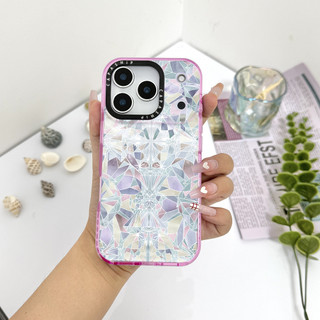 Ốp Màu Kết Cấu Đá Cẩm Thạch Pha Lê Tím Tương Thích Cho IPhone 11 12 13 14 15 16 17 Pro Max 12Mini Cover X XR XSMax Silicone Mềm Trong Suốt Cản SE 2022 6 7 8Plus Vỏ Chống Sốc