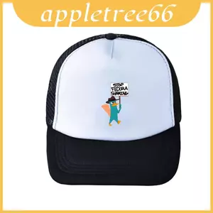 Mũ bóng chày Perry The Platypus Lưới Acrylic có thể điều chỉnh vành rộng Mũ mùa hè dành cho người hâm mộ
