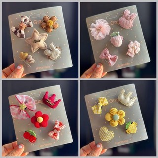 [Hàng hóa thú cưng dễ thương] Kẹp tóc hoạt hình nơ mèo phổ biến cho thú cưng
