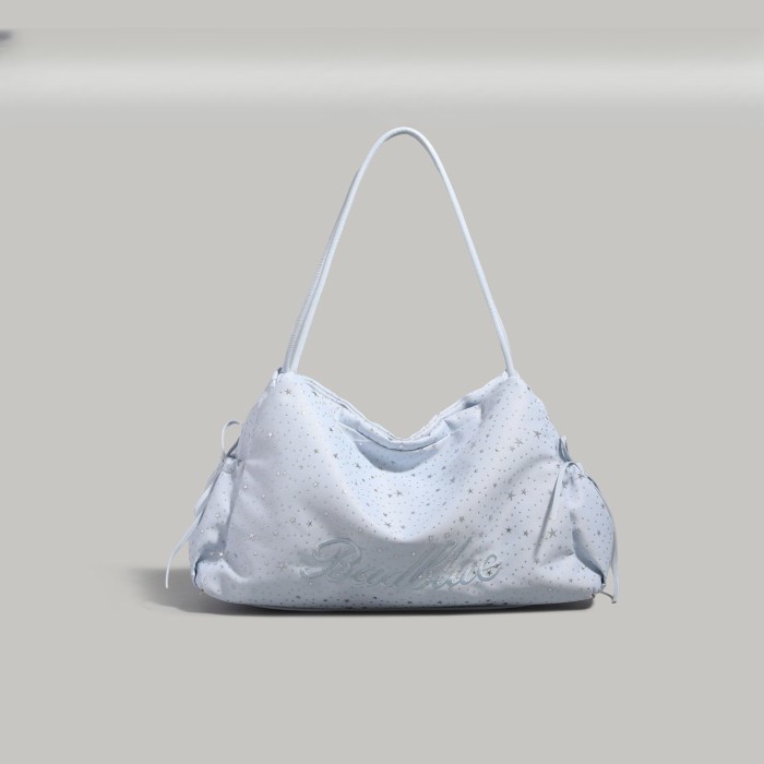Túi tote canvas dung tích lớn phong cách lười biếng dành cho nữ mới đi làm túi xách đeo vai n