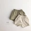 Quần short cotton và lanh mỏng dành cho trẻ em mùa hè phong cách Nhật Bản và Hàn Quốc dành ch