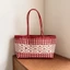 unprinted dệt tay túi kỳ nghỉ bên bờ biển túi xách bãi biển handmade Pháp túi xách thời trang