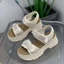 Dép thể thao nữ đế nhẹ đế dày thông thường mùa hè phù hợp dép Velcro đi biển thoải mái