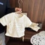 bé gái mùa hè in hoạt hình trẻ em cotton áo thun ngắn tay mới phong cách nước ngoài áo ngắn tay