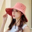 Mũ ngư dân nữ thời trang với vải Cotton thoáng khí cho kem chống nắng mùa xuân