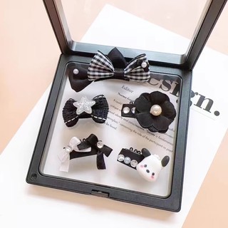 [Hàng hóa thú cưng dễ thương] Bộ nơ mèo Kẹp tóc Mũ đội đầu thú cưng phổ thông