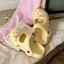 28 Rỗng Thoáng Khí Micro Vòm Đế Dày Croc Cho Nữ Mùa Hè Nữ Tính Màu Trơn Hàn Quốc Chữ Mary Jane
