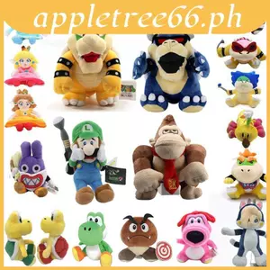 StockAnime Super Mario Bros Búp Bê Sang Trọng Mario Và Luigi Bowser Koopa Troopa Goomba Đồ Chơi Sang Trọng Động Vật Đồ Chơi Nhồi Bông Sinh Nhật Cho Trẻ Em