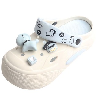 Dong Dong Cute Cartoon Non-slip Pony Summer Shoes For Women For Indoor And Outdoor Thick Sole