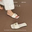 Màu sắc nhẹ nhàng và tinh tế Kim Cương Bướm Đế Thấp Đế Mềm Áo khoác ngoài nữ Xia Xin Han Bai Phù