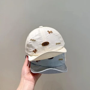 Mũ Trẻ Em Mùa Hè Mỏng Tấm Che Nắng Vành Mềm Chống Nắng Đạt Đỉnh Mũ Nam Nữ Cho Bé Ngoài Trời Tấm
