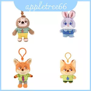 Đồ chơi móc khóa sang trọng Zootopia Judy Hopps và Nick Wilde đáng yêu dành cho người hâm mộ