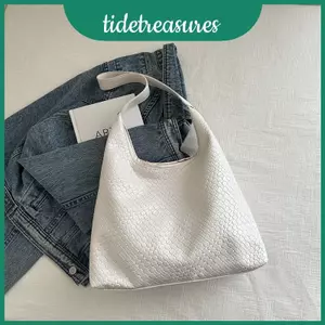 Bộ túi Tote xô Pu phong cách đường phố hợp thời trang Lý tưởng để sử dụng hàng ngày với đóng từ tính