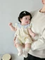 bộ áo liền quần cho bé mùa hè thời trang mới quần áo mùa hè cho bé tay ngắn dễ thương bộ đồ bò