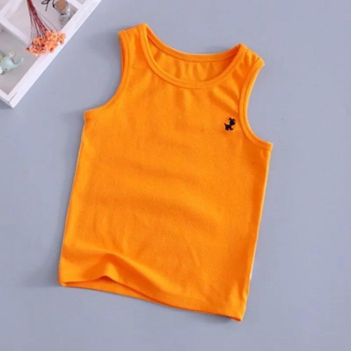 Áo vest trẻ em bốn mùa cotton lót bụng thoáng khí bảo vệ bụng cho bé gái và bé gái