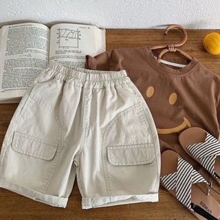 Quần short trẻ em đẹp và đa năng, quần short thoải mái mùa hè, quần vừa trẻ em phong cách Hàn Quốc,