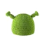 Mũ dệt kim mặt nạ Shrek với chất liệu Acrylic mềm để sử dụng thường ngày mùa đông