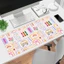 1 Máy Tính Hoạt Hình Dễ Thương Giáo Viên Trang Trí Lớp Học Họa Tiết Bàn Cao Su Bền, Thích Hợp Để Chơi Game, Văn Phòng Và Sử Dụng Tại Nhà, Phụ Kiện Bàn Chơi Game