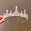 Sinh Nhật Vương Miện Mũ Trẻ Em Công Chúa Elsa Phụ Kiện Tóc Trẻ Em Hiệu Suất Mũ Cao Cấp Thái Bă