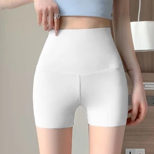 Quần an toàn lụa băng cho nữ mùa hè mỏng, chống lộ, quần legging mặc được, quần yoga shark ba