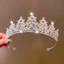 Sinh Nhật Vương Miện Mũ Trẻ Em Công Chúa Elsa Phụ Kiện Tóc Trẻ Em Hiệu Suất Mũ Cao Cấp Thái Bă