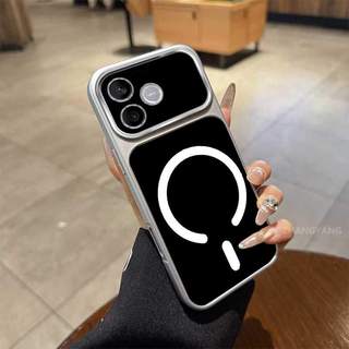 Ốp Lưng Cho Honor 600 Lite 5G 600 5G 600 Pro 5G Màu Cao Cấp Mới Mẫu Lưng Silicon Mờ Cửa Sổ Lớn Vỏ Điện Thoại Thẩm Mỹ Vòng Hút Từ Tính Thiết Kế Mới
