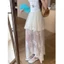 Váy ren ôm dáng cổ điển kiểu Pháp dành cho nữ khí chất mùa hè Váy giảm tuổi kết hợp váy dài p