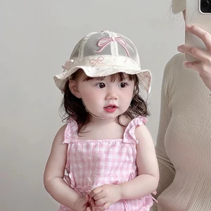 Nón Cho Bé Mùa Hè Mỏng Hat Bé Gái Hat Trẻ Sơ Sinh Lưới Trẻ Em Người Cá Mũ Có Thể Điều Chỉnh